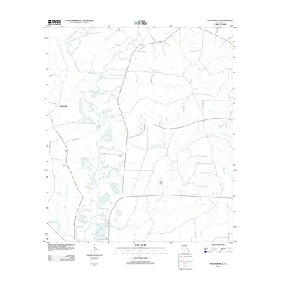 2012 Map of Hatchersville, 2012 Print