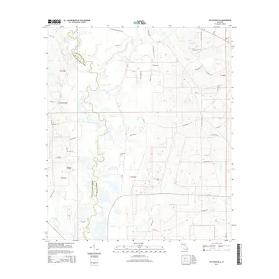 2015 Map of Hatchersville, 2015 Print