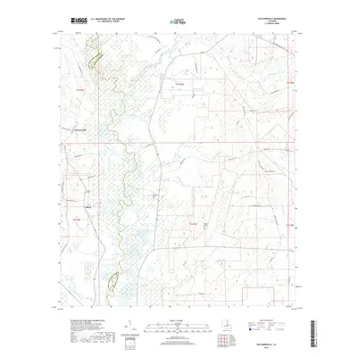 2018 Map of Hatchersville, 2018 Print