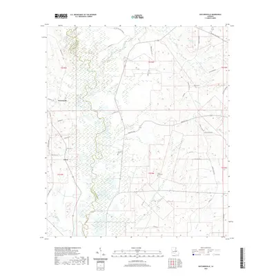 2020 Map of Hatchersville, 2020 Print