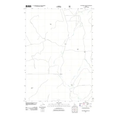 2011 Map of Hatchery Butte, 2011 Print