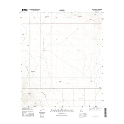 2017 Map of Hatchet Ranch, 2017 Print