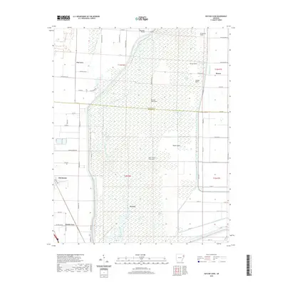 2020 Map of Hatchie Coon, 2020 Print