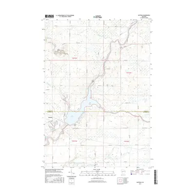 2015 Map of Hatfield, 2015 Print
