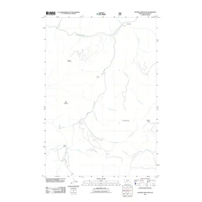 2011 Map of Hatfield Mountain, 2011 Print