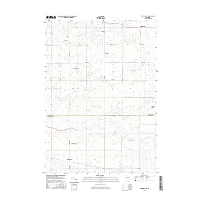 2015 Map of Hatfield NE, 2015 Print