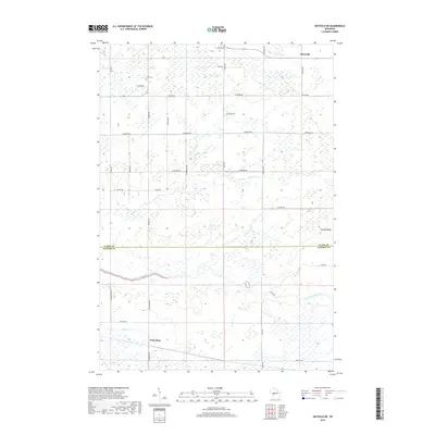2018 Map of Hatfield NE, 2018 Print