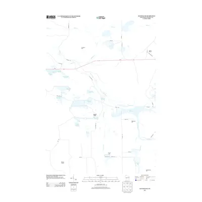 2013 Map of Hatfield SE, 2013 Print