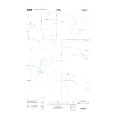2013 Map of Hatfield SW, 2013 Print