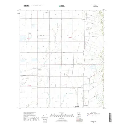 2020 Map of Hathaway, 2020 Print