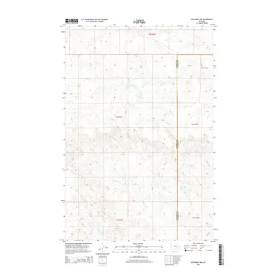 2014 Map of Hathaway NW, 2014 Print