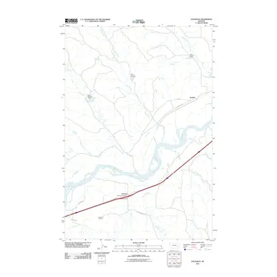2011 Map of Hathaway, 2011 Print