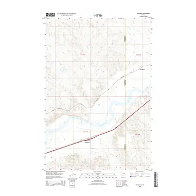 2014 Map of Hathaway, 2014 Print