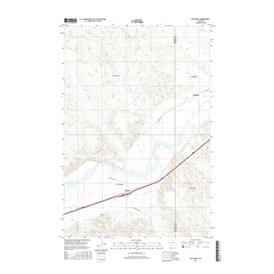 2017 Map of Hathaway, 2017 Print