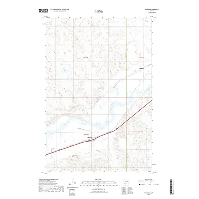 2020 Map of Hathaway, 2020 Print