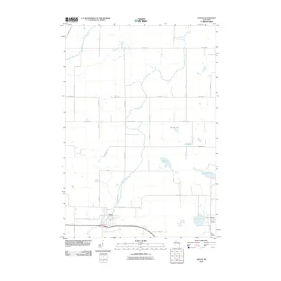 2010 Map of Hatley, 2010 Print