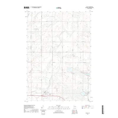 2018 Map of Hatley, 2018 Print