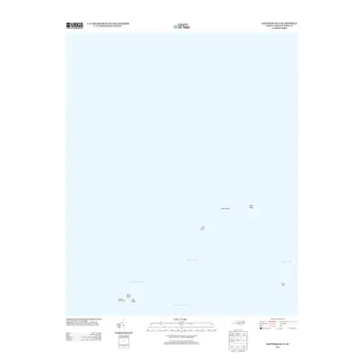 2013 Map of Hatteras OE N, 2013 Print