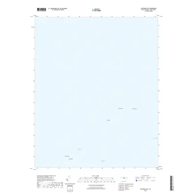 2019 Map of Hatteras OE N, 2019 Print