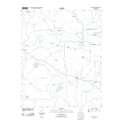 2011 Map of Hattieville, 2011 Print