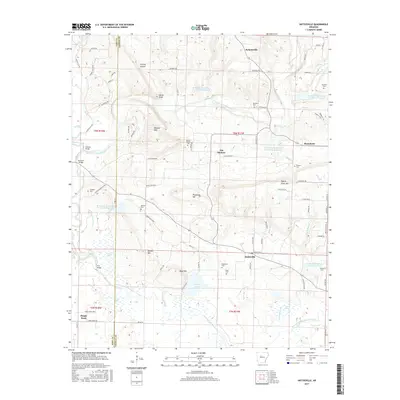 2017 Map of Hattieville, 2017 Print
