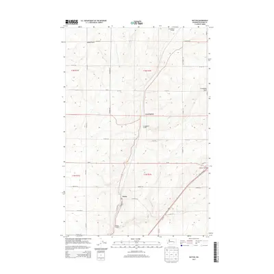 2014 Map of Hatton, 2014 Print