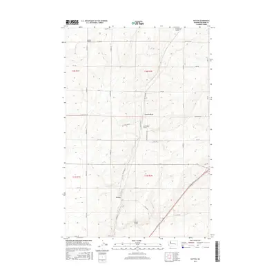 2017 Map of Hatton, 2017 Print