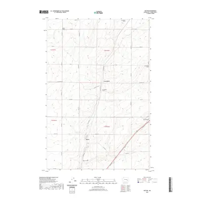 2020 Map of Hatton, 2020 Print