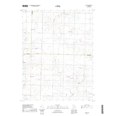 2017 Map of Hatton, 2017 Print