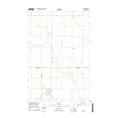 2014 Map of Hatton, 2014 Print