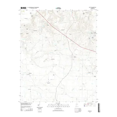 2014 Map of Hatton, 2014 Print