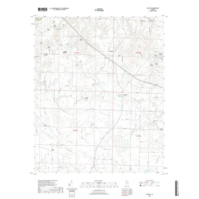 2018 Map of Hatton, 2018 Print