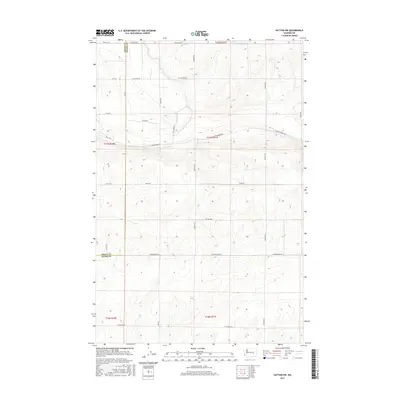 2017 Map of Hatton NW, 2017 Print
