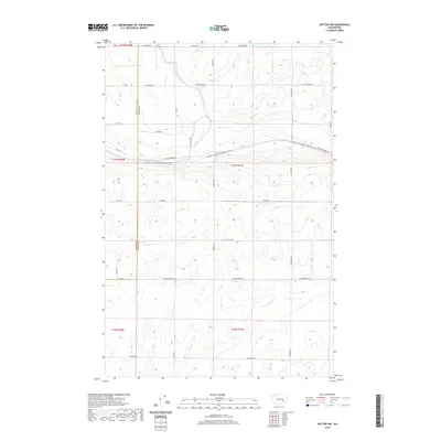 2020 Map of Hatton NW, 2020 Print