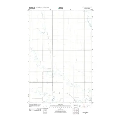 2011 Map of Hatton SW, 2011 Print