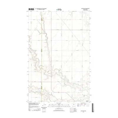 2014 Map of Hatton SW, 2014 Print