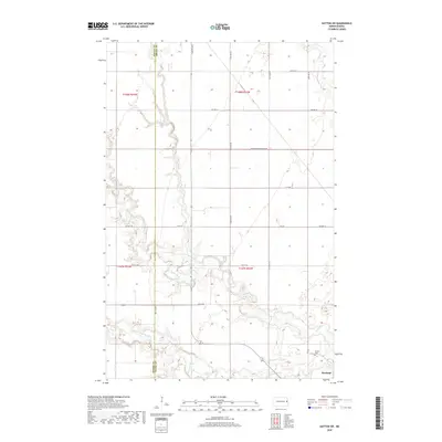 2018 Map of Hatton SW, 2018 Print