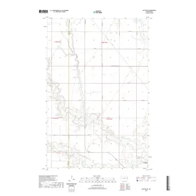 2020 Map of Hatton SW, 2020 Print