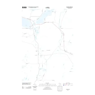 2013 Map of Hauer, 2013 Print