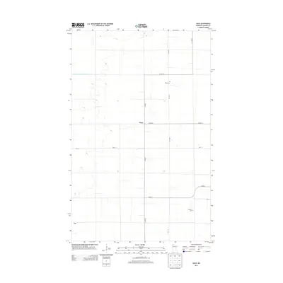 2013 Map of Haug, 2013 Print