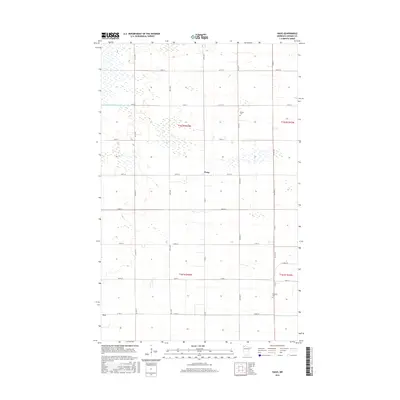 2016 Map of Haug, 2016 Print