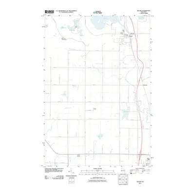 2010 Map of Haugen, 2010 Print