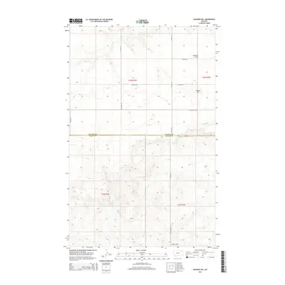 2014 Map of Haugens Hill, 2014 Print