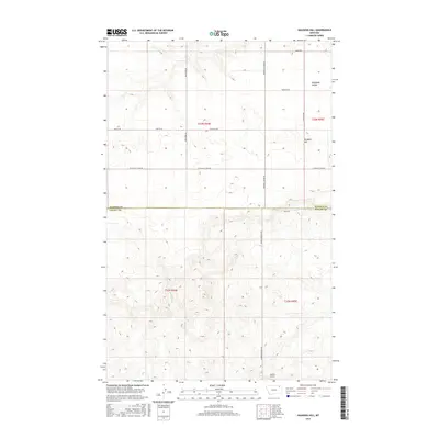 2017 Map of Haugens Hill, 2017 Print