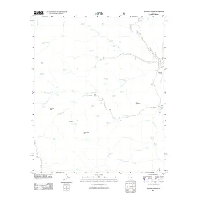 2011 Map of Haunted Canyon, 2011 Print