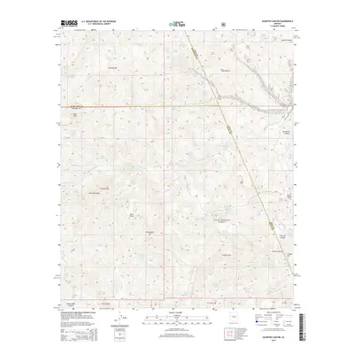 2014 Map of Haunted Canyon, 2014 Print