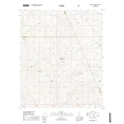 2018 Map of Haunted Canyon, 2018 Print