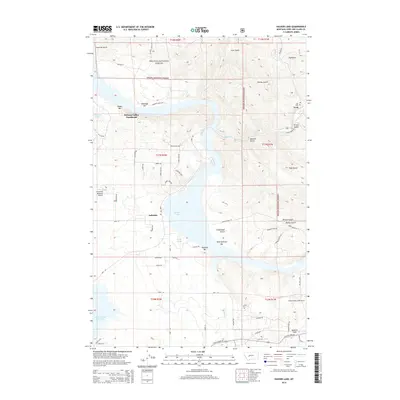 2014 Map of Hauser Lake, 2014 Print