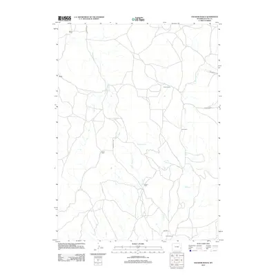 2012 Map of Haushar Ranch, 2012 Print