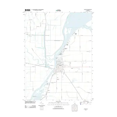 2012 Map of Havana, 2012 Print